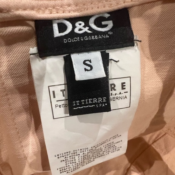 (VINTAGE) D&G Dolce and Gabbana Button Up Bustier Top - Picture 4 of 8